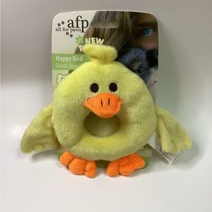 All For Paws - Easter Small Happy Bird- Squeaky Dog Toy